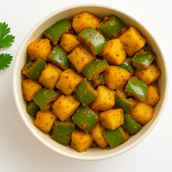 Aloo Capsicum